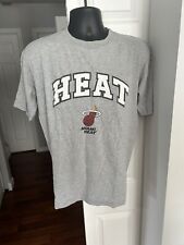 Usado, Camiseta NBA Miami Heat para hombre talla mediana gris segunda mano  Embacar hacia Argentina