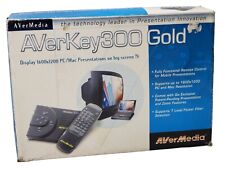Avermedia Averkey300 Gold 1600 X 1200 PC/MAC PRESENTATIONS ON BIG SCREEN TV , used for sale  Shipping to South Africa