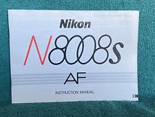 Nikon n8008s 35mm for sale  Iowa City