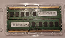 2 x Kingston DDR3-RAM 4GB PC3-12800E SL4D316E11D8HE 9965525-096 for sale  Shipping to South Africa