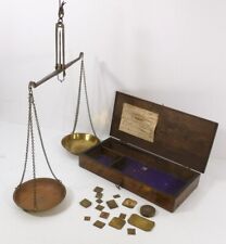 Apothecary scale weights for sale  Hemet