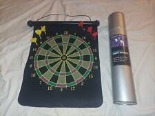 Gizmos & Gadgets Hanging Dual Sided Magnetic Dartboard In Tube W/6 Darts for sale  Shipping to South Africa