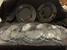 Clear glass dinner for sale  Sewell