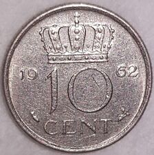 Cent niederlande 1962 gebraucht kaufen  Wattenscheid