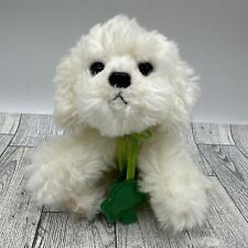 Usado, Muffin Russ Berrie branco maltês Bichon frise pelúcia animal brinquedo trevos comprar usado  Enviando para Brazil