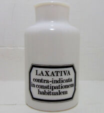 Vintage laxativa white for sale  Shipping to Ireland