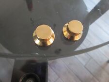 Usado, Par de botões dourados para guitarras Fender Stratocaster comprar usado  Enviando para Brazil