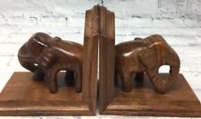 Solid elephant bookends for sale  BERKHAMSTED