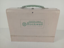 Caixa de metal vintage Porter-Cable Rockwell Manufacturing Company 12x9x4 comprar usado  Enviando para Brazil