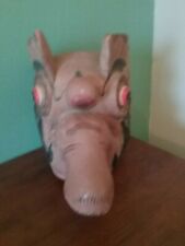 Wood Carved Elephant Mask for sale  Shipping to South Africa