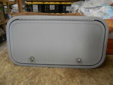 *24.375" X 12" BAGGAGE CARGO COMPARTMENT STORAGE DOOR RV GREY FREE SHIP , used for sale  Burr Oak