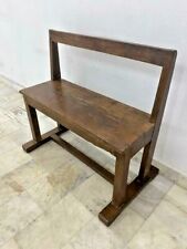 ANTIGUO DE COLECCIÓN RARO HECHO A MANO MADERA DE TECA BANCO PESADO, COLECCIONABLE segunda mano  Embacar hacia Argentina