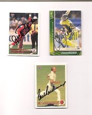 Signed australian cricketers.. for sale  SUTTON