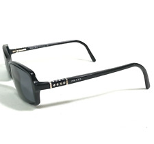 Used, Prada Sunglasses Frames VPR 20G 1AB-1O1 Black Rectangular Crystals 53-15-135 for sale  Shipping to South Africa