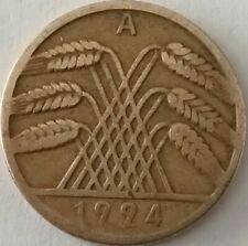 Germania moneta 1924 usato  Rho