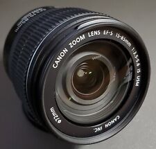 Canon EFS EF-S 15-85mm f3.5-5.6 IS USM zoom lens, includes caps for sale  Shipping to South Africa