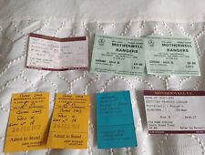 Motherwell ticket stubs for sale  LOCHWINNOCH