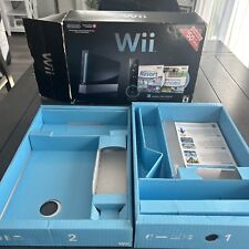 Solo caja e inserciones negras para Nintendo Wii Sports y Wii Sports Resort segunda mano  Embacar hacia Argentina