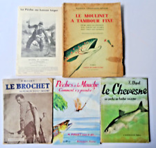 Lot livres pêche d'occasion  Lagord