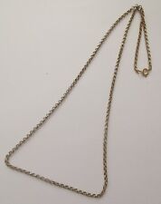 Rolled Gold Belcher Necklace 20". R10H for sale  Shipping to South Africa