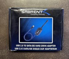 Sabrent USB-DSC5 USB 2.0 to SATA/IDE 2.5/3.5 Inch Hard Drive Power Adapter CE10, used for sale  Shipping to South Africa