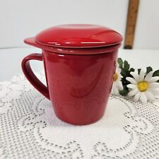 Red ceramic tea for sale  Lincoln