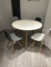 dining 4 chairs table for sale  WALLASEY