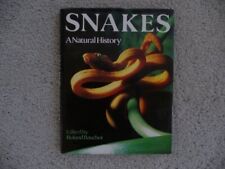 Snakes natural history for sale  UK