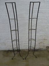 Pair of Wrought Iron CD racks for sale  LONDON