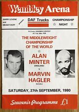 Wonderful marvin hagler for sale  BRIDGNORTH