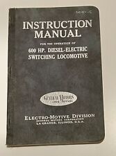 Emd instruction manual for sale  Woodlawn