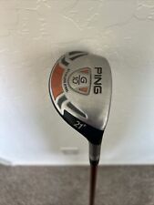 Ping G10 3 Hybrid 21* TFC129 Stiff Graphite Mens RH With Head Cover, used for sale  Shipping to South Africa
