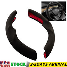 Black leather steering, used for sale  USA