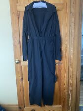 Black boiler jumpsuit for sale  NEWPORT