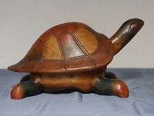 Tierfigur holz schildkröte gebraucht kaufen  Altenessen