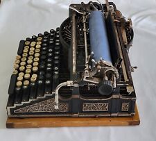 MÁQUINA DE ESCRIBIR ANTIGUA ORNAMENTADA SMITH PREMIER NO 1 ANTIGUA  segunda mano  Embacar hacia Argentina