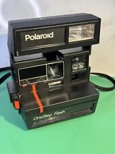 Câmera de Filme Polaroid One Step Flash Listra Vermelha Instantânea 600 - Testada comprar usado  Enviando para Brazil