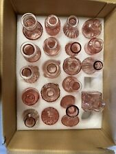 20 centros de mesa jarrón de vidrio rosa boda novia bebé graduación decoraciones segunda mano  Embacar hacia Argentina