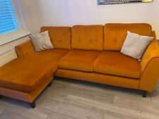 Orange sofa dfs. for sale  RUISLIP