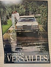 1979 lincoln versailles for sale  Peachtree City