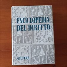 Enciclopedia del diritto. usato  Luzzi