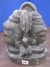 Usado, Shiva ~ Parvati Estatua Antiguo Viejo Raro Tallada a Mano Piedra Coleccionable segunda mano  Embacar hacia Argentina