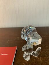 Snoopy assis cristal d'occasion  Baccarat