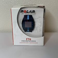 Polar FT4 Fitness Heart Rate Monitor And Watch Blue Unisex Calorie Counter for sale  Shipping to South Africa