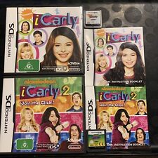 Nintendo DS Games Both Complete iCarly 1 & 2 Join the Click Nickelodeon na sprzedaż  Wysyłka do Poland