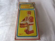 Plástico Antigo Década De 1960 Bateria OP Marcha Soldado de brinquedo illco Beats Tambor Caixa Sem Uso, usado comprar usado  Enviando para Brazil
