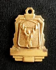 Vintage weightlifting award for sale  Hayward