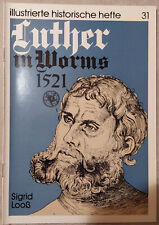 Luther worms 1521 gebraucht kaufen  Leisnig