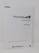 Usado, Estação de trabalho digital Yamaha Tyros 4 manual do proprietário * Original comprar usado  Enviando para Brazil