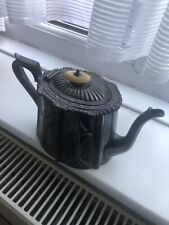 Victorian teapot pewter for sale  PRESTON